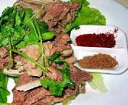 Shouzhua Mutton - to eat with hands and knife
